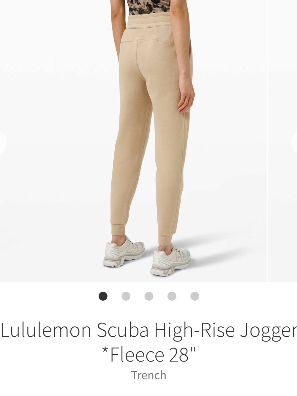 Lululemon Scuba Joggers size 4 excellent condition!